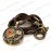 Сердце в стиле Steampunk на кожаном шнуре